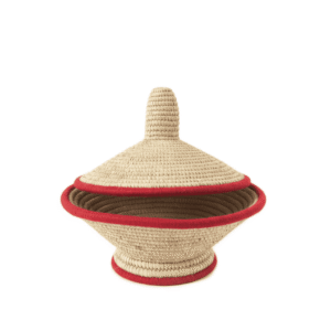 Popcorn Server with Cover (የፈንዲሻ ማቅረብያ ከነ ክዳኑ)