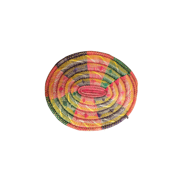 Ethiopian Handwoven Mesob Serving Basket (Set of 3 Sizes) - Image 5